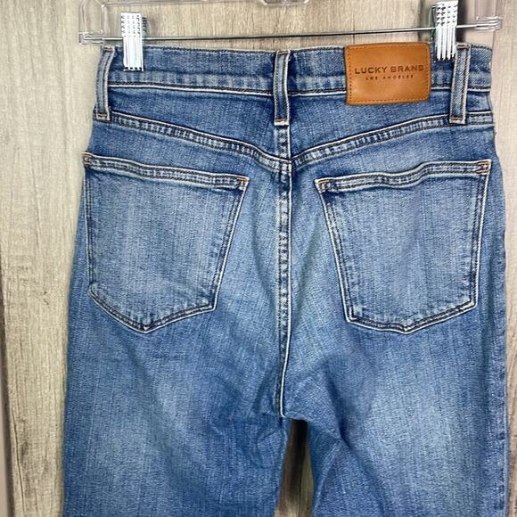 Lucky High Rise Crop Mini Boot Bridgette Jeans Women's 4 - Picture 6 of 14